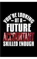 You're looking at a future accountant skilled enough: Hangman Puzzles - Mini Game - Clever Kids - 110 Lined pages - 6 x 9 in - 15.24 x 22.86 cm - Single Player - Funny Great Gift