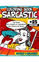 Sarcastic Coloring Book