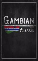 Gambian Classic: Gambia Flag Guitar Journal Heritage Gift Idea for Daguhter, Mom, Coworker Planner Daily Weekly Monthly Undated Calendar Organizer Journal