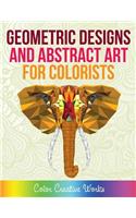 Geometric Designs and Abstract Art For Colorists