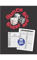 Bunco Score Sheet