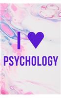 I Psychology: Psychologist Notebook Journal Composition Blank Lined Diary Notepad 120 Pages Paperback Pink