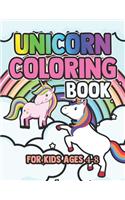 Unicorn Coloring Book: Adorable Lovely Unicorns Marble Themed Gifts from Mom Dad to Childrens