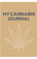 My Cannabis Journal: Cannabis Review Notebook Planner- 150 PAGES-6X9 INCHES-