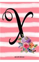 Monogram X Notebook