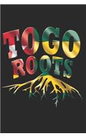 Togo Notebook: Togo Notebook - college book - diary - journal - booklet - memo - composition book - 120 sheets - Dot Grid paper 6x9 inch