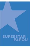 Superstar Papou Notebook (Blue Cover)