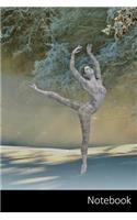 Notebook: Ballet Ballerina themed ruled Notebook / Journal / Diary / Composition Book / Planner / Log Book / Notes - 6 x 9 inches (15,24 x 22,86 cm), 110 wide
