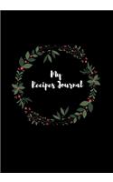 My Recipes Journal