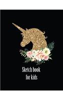 Sketchbook for Kids: Blank Paper for Drawing Sketching Guide Teachers and Students