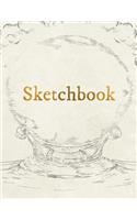 Sketchbook: Personalized Artist Sketchbook, Notebook: Blank Paper for Drawing, Creative Doodling or Sketching