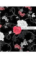 Teacher Planner: Teacher Lesson Planner Academic Calendar Year Organizer with Daily, Weekly & Monthly Lesson Log Year Lesson Record Book (2019 Planner) Paperback