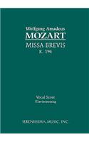 Missa Brevis, K.194