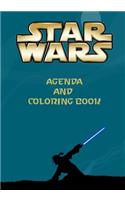 Star Wars Agenda and Coloring Book