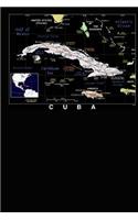 Modern Day Color Map of Cuba Journal: Take Notes, Write Down Memories in this 150 Page Lined Journal
