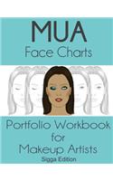 MUA Face Chart Workbook Sigga Edition