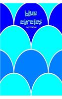 Blue Circles Notebook