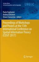 Proceedings of Workshops and Posters at the 13th International Conference on Spatial Information Theory (Cosit 2017)