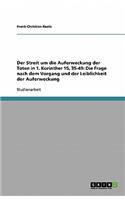 Streit um die Auferweckung der Toten in 1. Korinther 15, 35-49