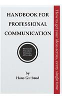 Handbook for Professional Communication
