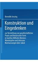 Konstruktion Und Eingedenken