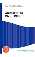 Greatest Hits 1976 1986: (English)