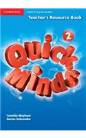 Quick Minds Level 2 Teacher's Resource Book Spanish Edition