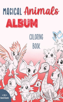 Magic Animals Album Coloring Book