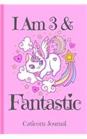 Caticorn Journal I Am 3 & Fantastic