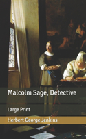 Malcolm Sage: Detective: Large Print