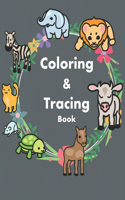 coloring & tracing book