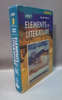 Holt Elements of Literature Indiana: Elements of Literature, Student Edition Fourth Course 2008