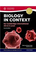 Biology in Context for Cambridge International as & A Level 2nd Edition