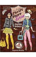 Thrift Store Diva Paper Dolls