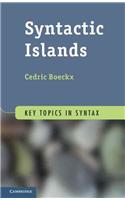 Syntactic Islands