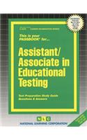 Assistant/Associate in Educational Testing: Passbooks Study Guide