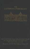 Supplications from England and Wales in the Registers of the Apostolic Penitentiary, 1410-1503