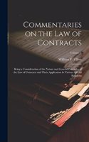 Commentaries on the law of Contracts