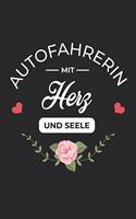 Autofahrerin Mit Herz Und Seele