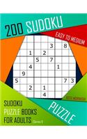 200 Sudoku Easy to Medium