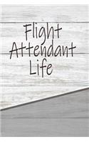 Flight Attendant Life: Career Weekly Meal Planner Track And Plan Your Meals 52 Week Food Planner / Diary / Log / Journal / Calendar Meal Prep And Planning Grocery List