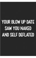 Your Blow Up Date Saw You Naked And Self Deflated