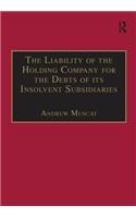 Liability of the Holding Company for the Debts of Its Insolvent Subsidiaries