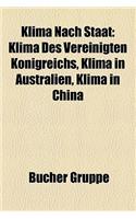Klima Nach Staat: Klima (Deutschland), Zeitreihe Der Lufttemperatur in Deutschland, Klima Des Vereinigten Konigreichs, Klima in Australi