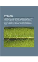 Python: Pygame, Zope, Trac, Sintaxe E Semantica de Python, Guido Van Rossum, Cpython, Blender Publisher, Django, Wxpython, Pyq(Portuguese)