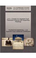 U.S. V. Correll U.S. Supreme Court Transcript of Record with Supporting Pleadings