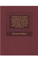 Annotations on the Sacred Writings of the Hindus