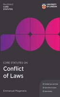 CORE STATUTES ON CONFLICT OF LAWS