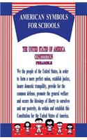 American Symbols For Schools: (English)