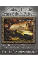 Fantasy Castle Cross Stitch Pattern: Design Number 4(English)